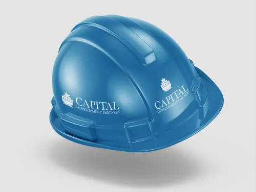 Capital Development Partners branded hard hat