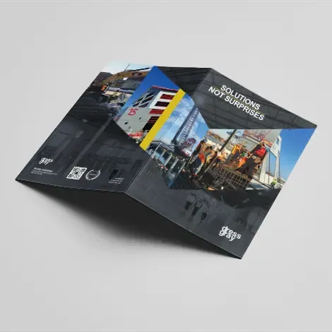dress gray brochure — Solutions Not Surprises